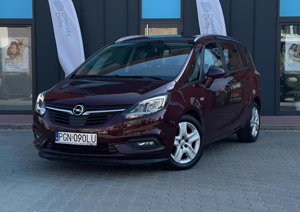 gniezno Opel Zafira cena 56690 przebieg: 148000, rok produkcji 2018 z Gniezno